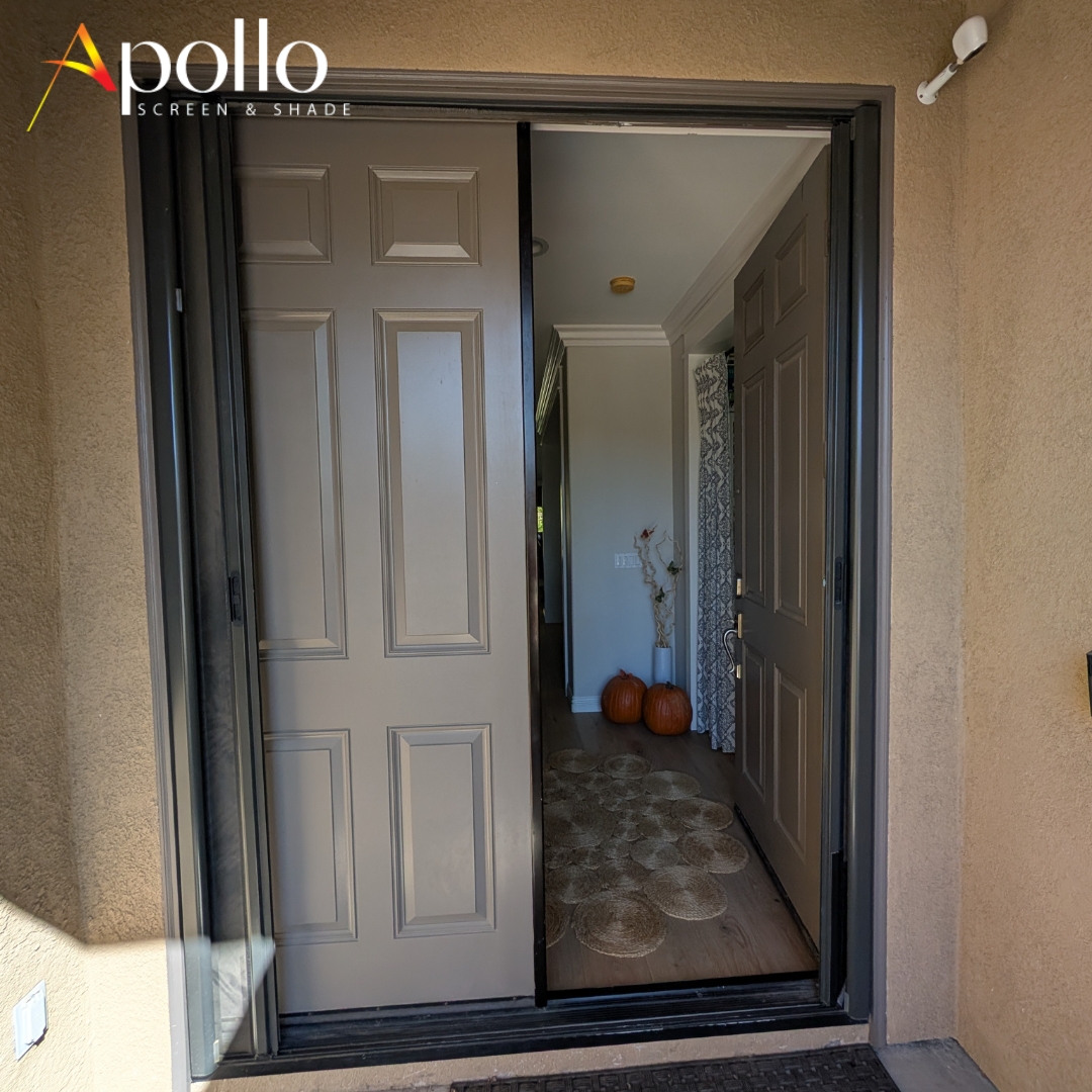 Apollo Retractable Screens Completely Vanish When Not in Use.